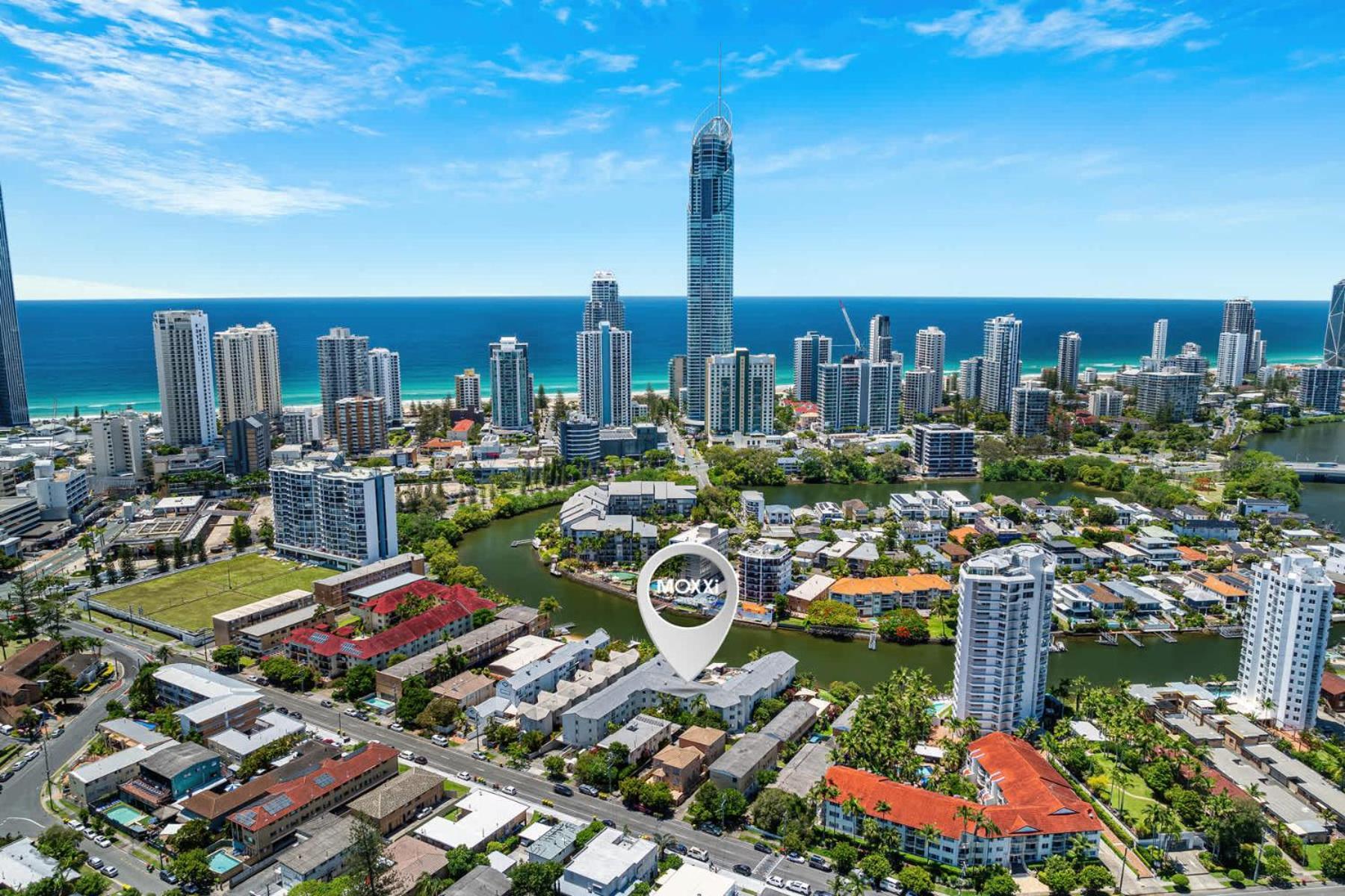 Surfers Paradise Riverfront Apartment Guldkusten Exteriör bild